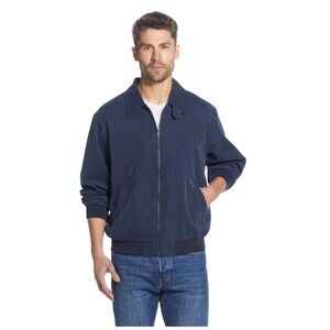 Weatherproof Men Microfiber Golf Jacket 3XLT Navy Blue Dad Everyday Grandpacore